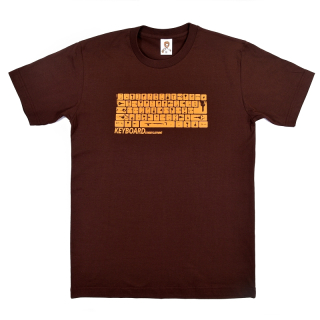 Pánské bavlněné tričko s vtipným potiskem Keyboard