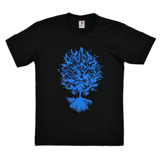 Pánské bavlněné tričko s vtipným potiskem Strom nástrojů II