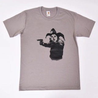 Pánské bavlněné tričko s vtipným potiskem Přepadení