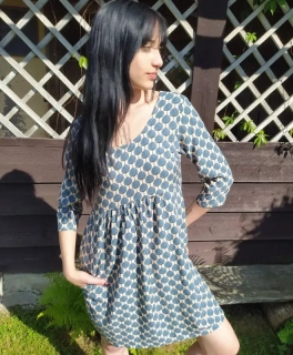 Letní šaty krátké 038