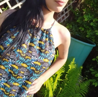 Letní šaty krátké 040