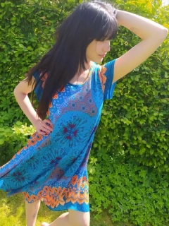 Letní šaty etno 007