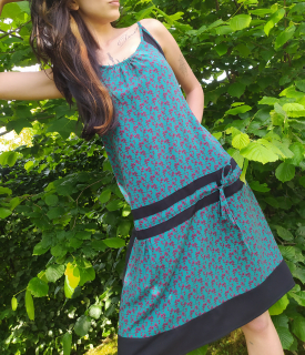 Letní šaty krátké 044