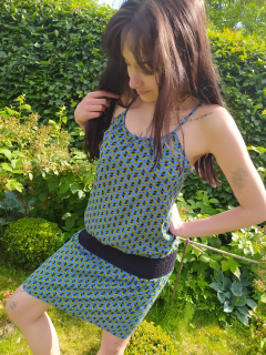 Letní šaty krátké 061