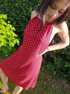 Letní šaty krátké 063