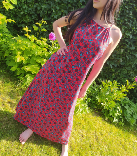 Letní šaty dlouhé 052