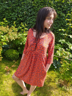 Letní šaty krátké 071