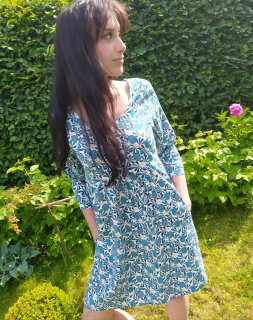 Letní šaty krátké 072