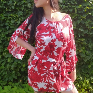 Letní šaty krátké 074