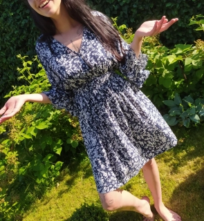 Letní šaty krátké 075