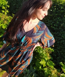 Letní šaty krátké 076