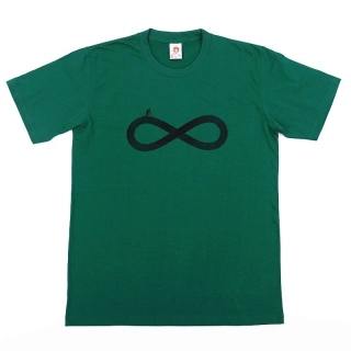 Pánské bavlněné tričko s vtipným potiskem Cyklista nekonečno 1