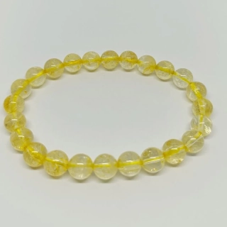 Náramek Citrín 8mm