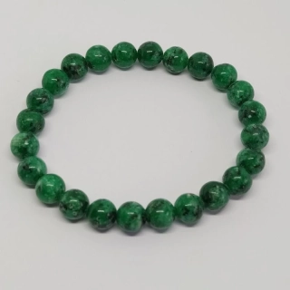 Náramek Zelený jaspis 8 mm