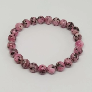 Náramek Růžový jaspis 8 mm